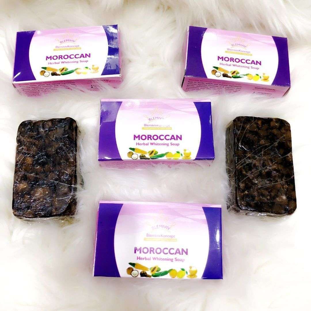 Moroccan Herbal Whitening Soap Keeps Your Skin Healthy and Soft